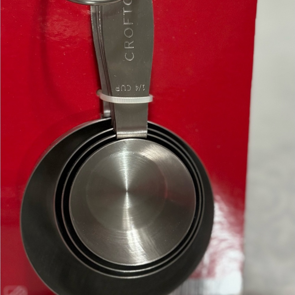 Crofton Stainless Steel Measuring Cups Set